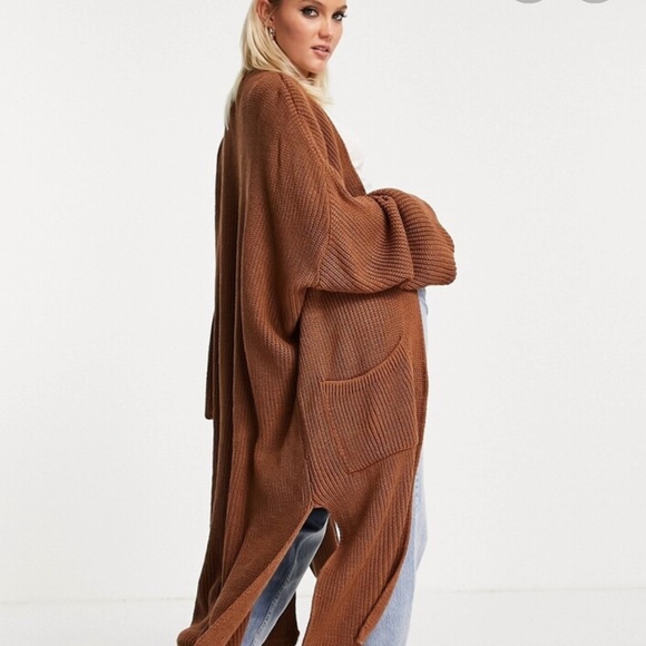 Topshop knitted maxi cardi large NWT - Picture 4 of 5